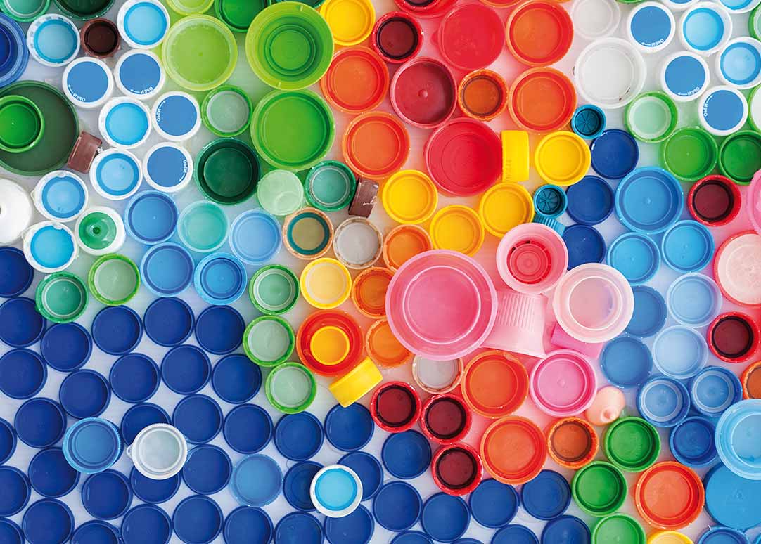 colorful plastic